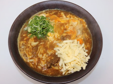 チーズカレーとじうどん