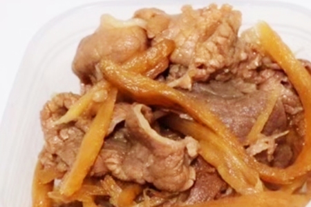 牛肉ごぼう